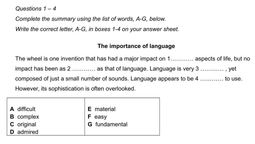 Mẹo làm ielts reading dạng đề gapfilling summary tóm tắt và điền vào chỗ trống  httpsamthuc247net