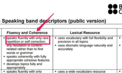 IELTS Speaking band descriptors