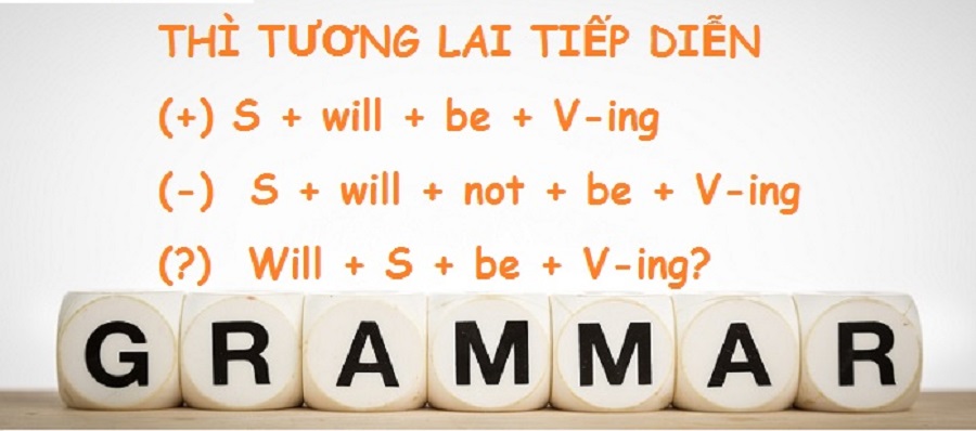 Thì tương lai tiếp diễn – Future continuous tense 