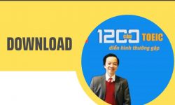 1200 câu TOEIC thường gặp & có đáp án chi tiết Full PDF