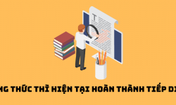 Công thức thì hiện tại hoàn thành tiếp diễn