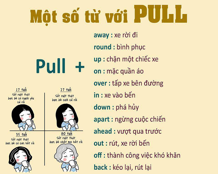 1 số từ với pull