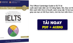 The Official Cambridge Guide to IELTS – Review và tải sách miễn phí