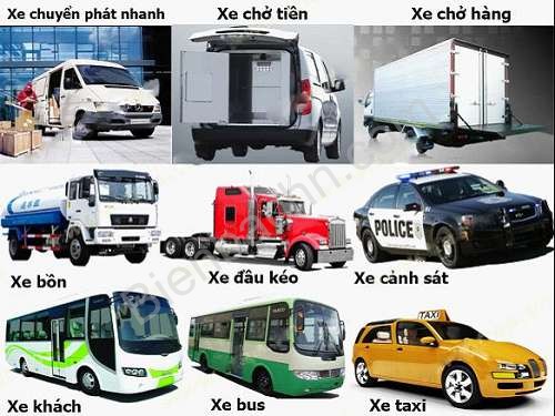 Từ vựng tiếng Anh về phương tiện giao thông công cộng