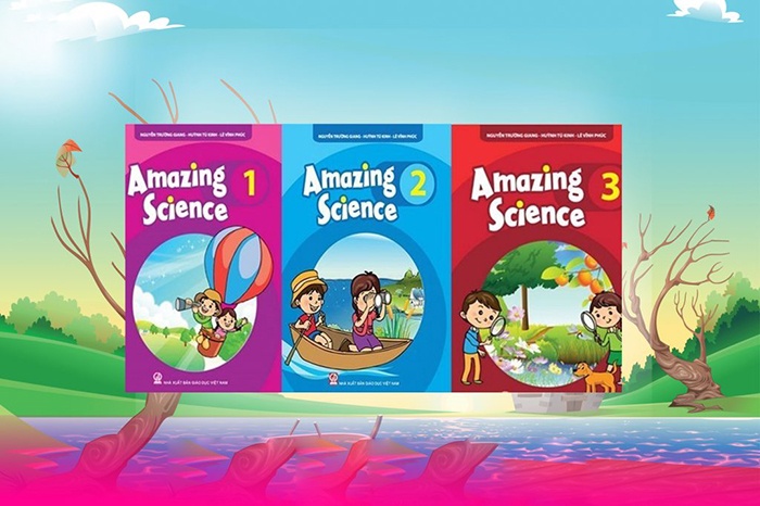 Bộ sách Amazing science 1,2,3