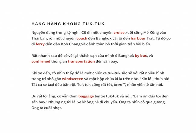 Khởi động cùng truyện chêm