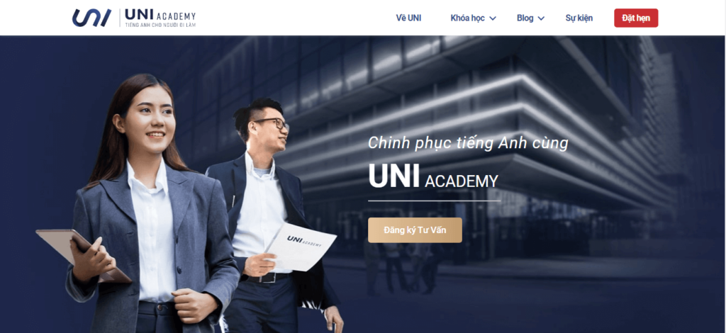 UNI Academy - Tiếng Anh cho người đi làm