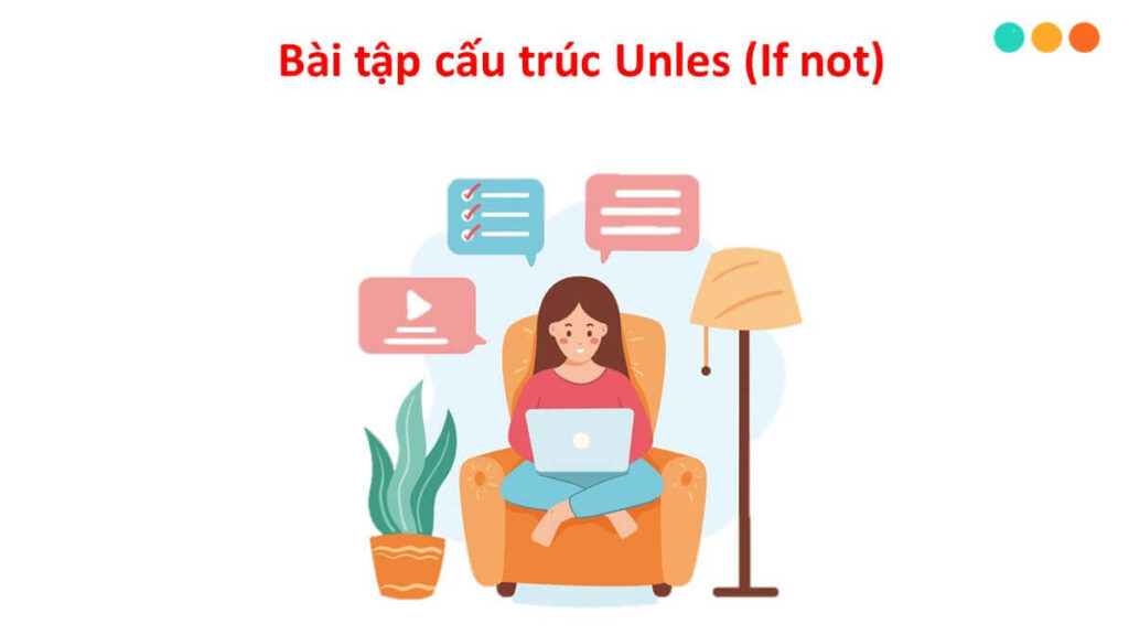 Bài tập vận dụng cấu trúc Unless.