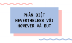 Phân biệt Nevertheless với However và But trong tiếng Anh