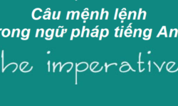 Tổng hợp cấu trúc và cách dùng của câu mệnh lệnh trong tiếng Anh