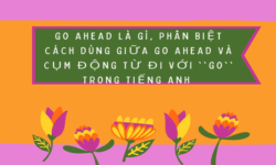 Go ahead là gì? – Phân biệt giữa go ahead và cụm động từ đi với ”go” trong tiếng Anh