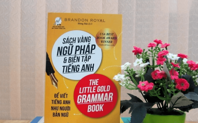 Sách vàng ngữ pháp và biên tập tiếng Anh