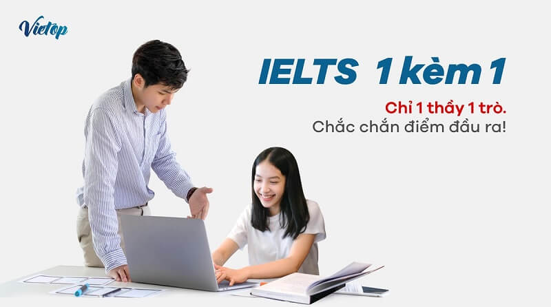 khoa hoc ielts 1 kem 1 vietop